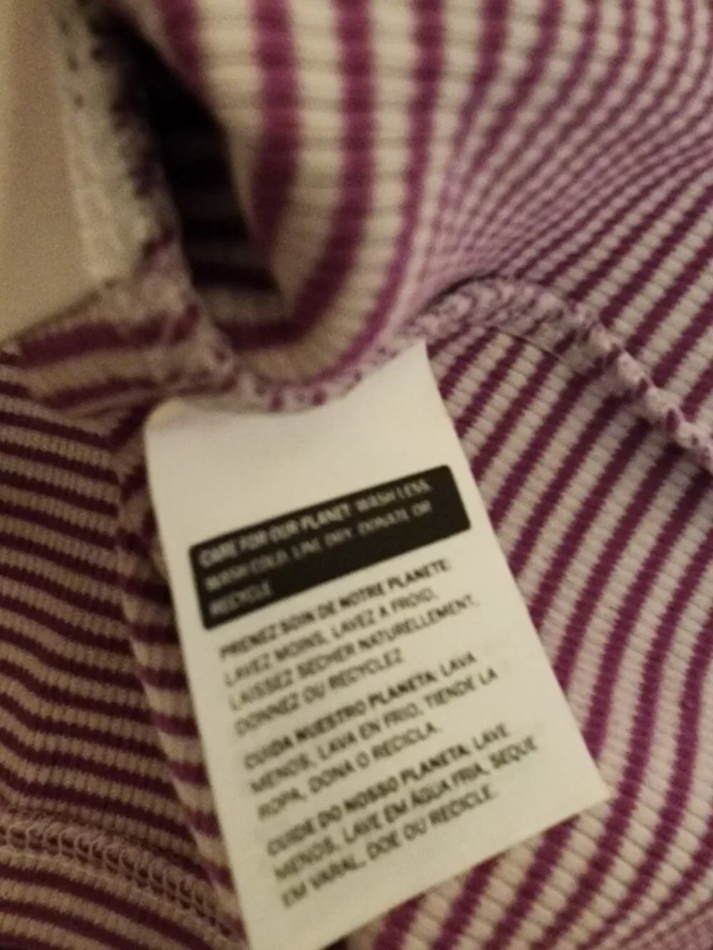 * Levi’s Striped Adjustable Strap Tank NWT Purple 3X *